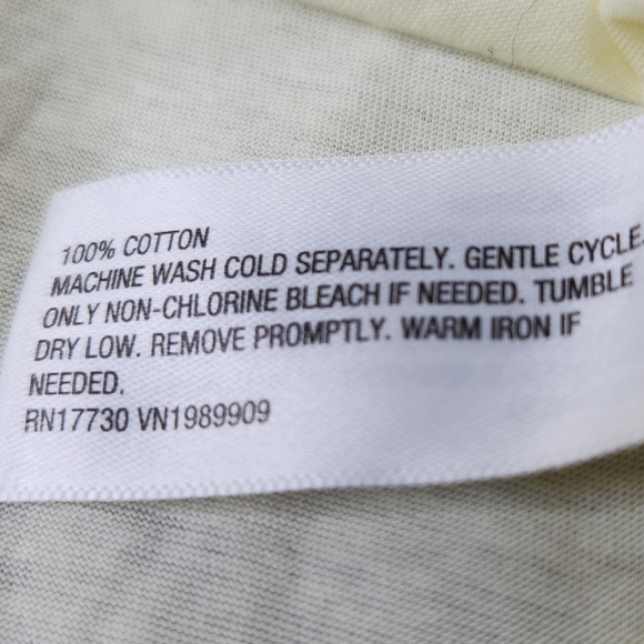 Women's Short Sleeve Bow T-Shirt - A New Day Yellow S - Picture 6 of 10